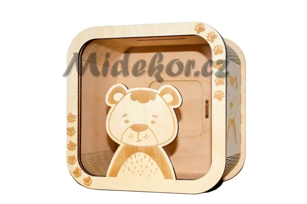 Pokladnička Medvěd